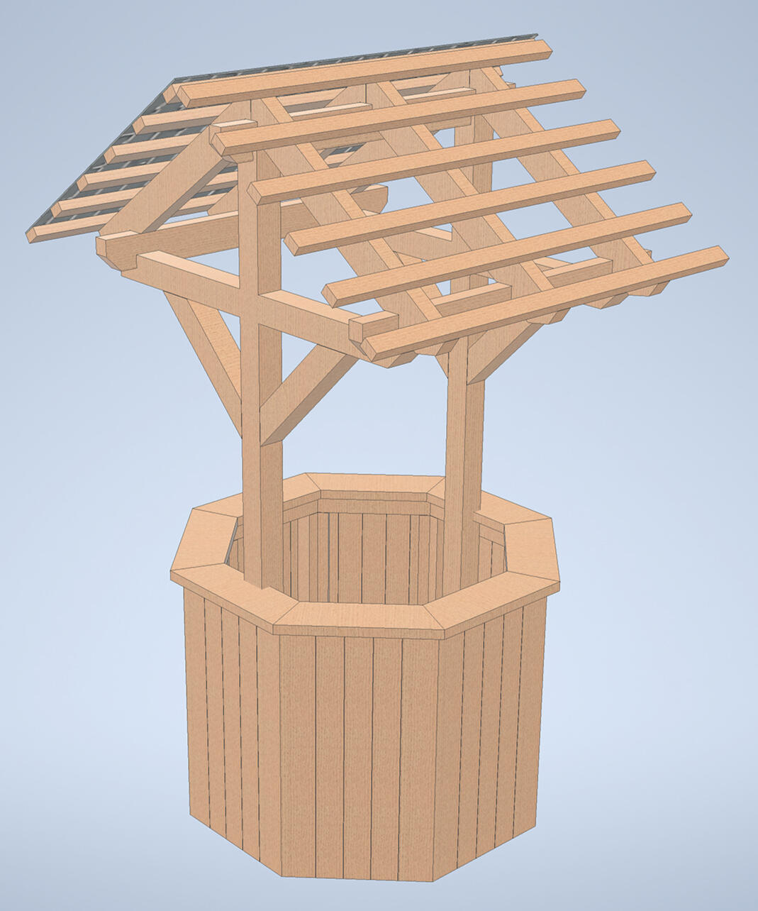 Modelisation 3D - puit